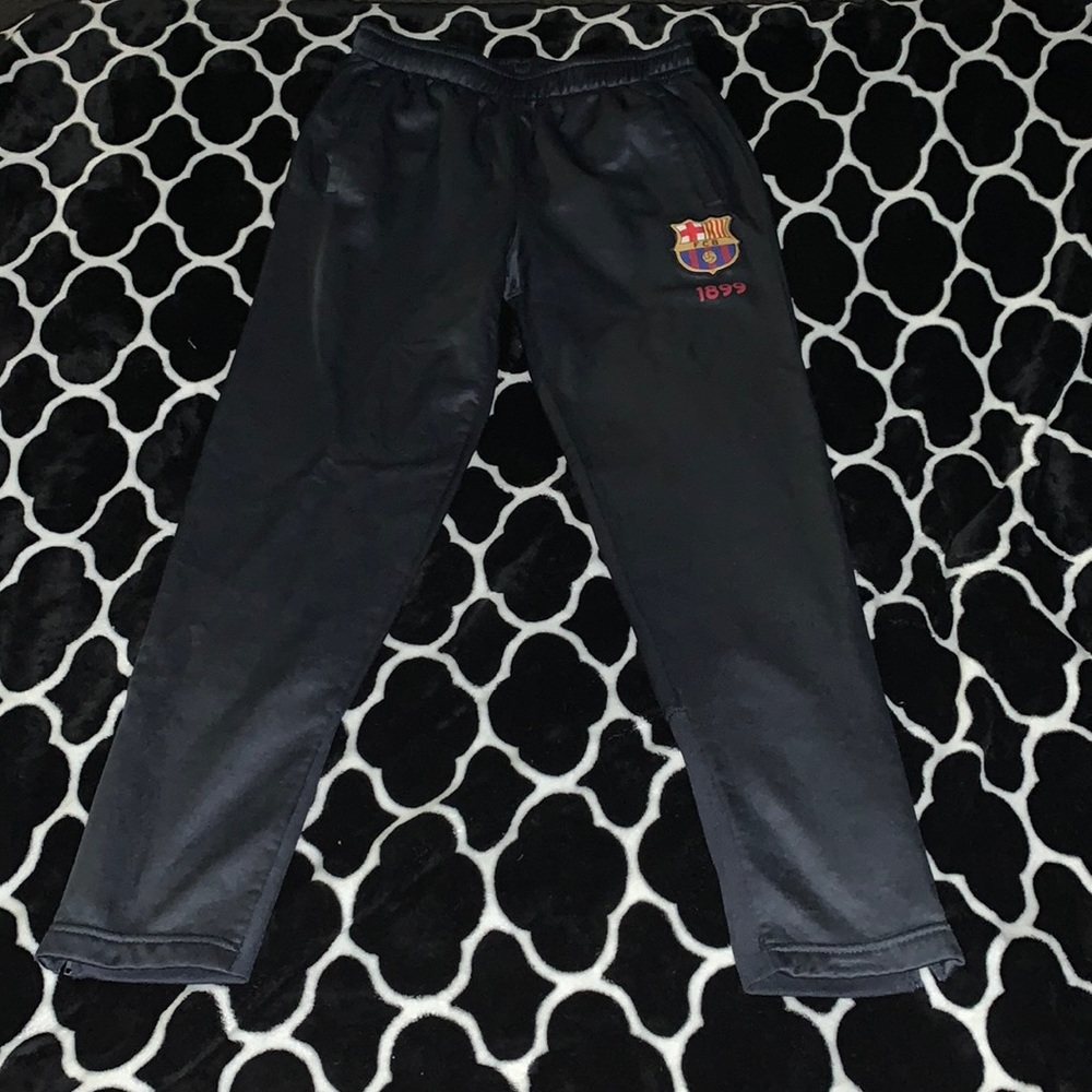 Navy Blue FC Barcelona sweatpants Size Small